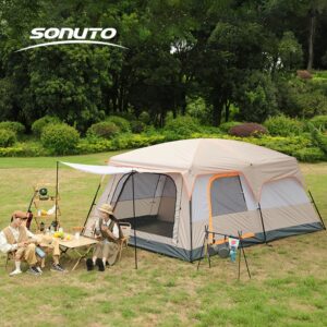 Large family camping tent