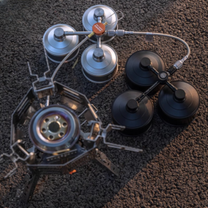 High power camping gas stove