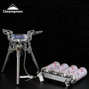 Portable butterfly camping stove